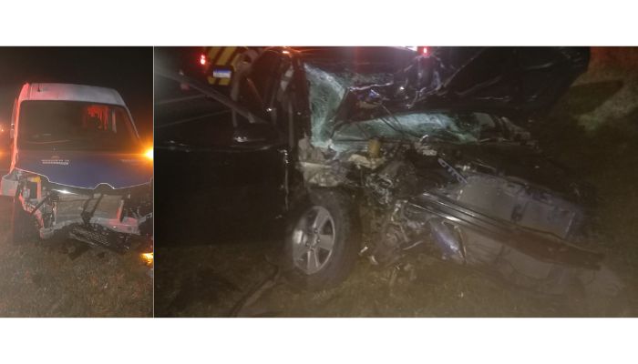 Van da Saúde de Guaraniaçu se envolve em acidente na BR-277 e deixa quatro feridos em Guarapuava